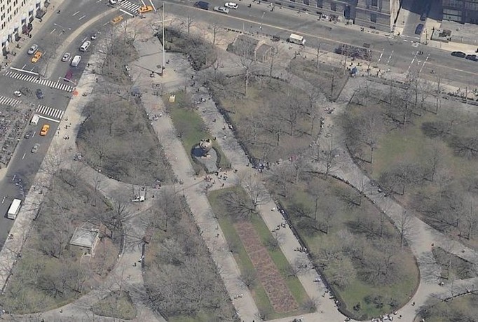 battery park: battery park -the sphere